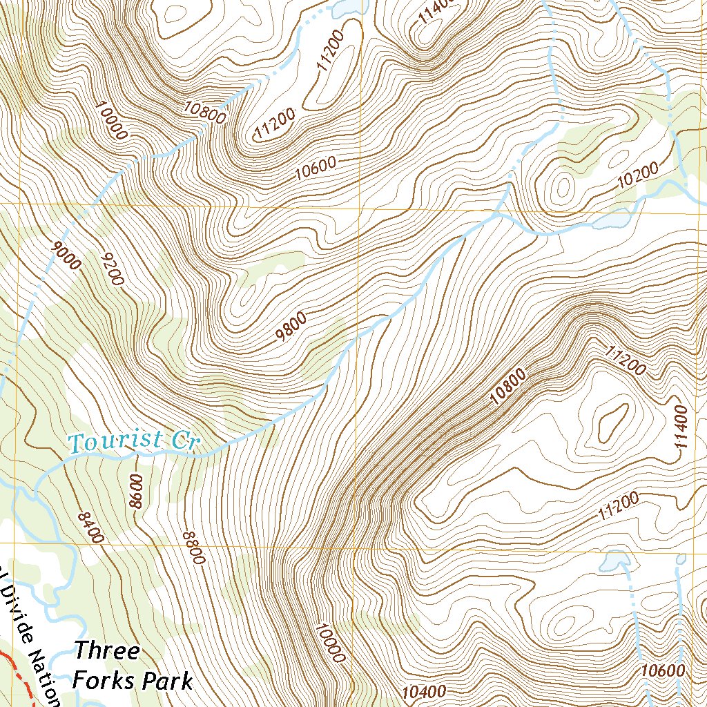 Gannett Peak, WY (2021, 24000-Scale) Map by United States Geological ...