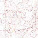 United States Geological Survey Gannvalley SE, SD (1973, 24000-Scale) digital map