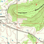 United States Geological Survey Gans, OK (1966, 24000-Scale) digital map