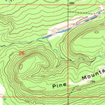United States Geological Survey Gans, OK (1966, 24000-Scale) digital map
