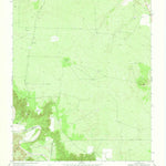 United States Geological Survey Gant Hills, TX (1969, 24000-Scale) digital map