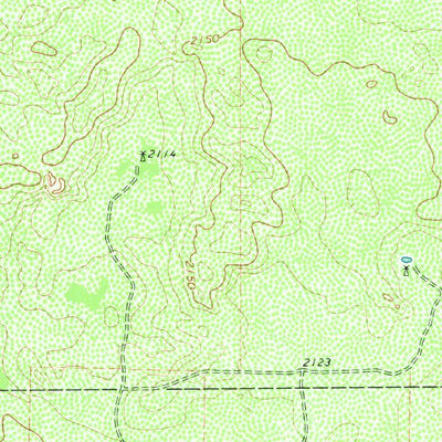 United States Geological Survey Gant Hills, TX (1969, 24000-Scale) digital map