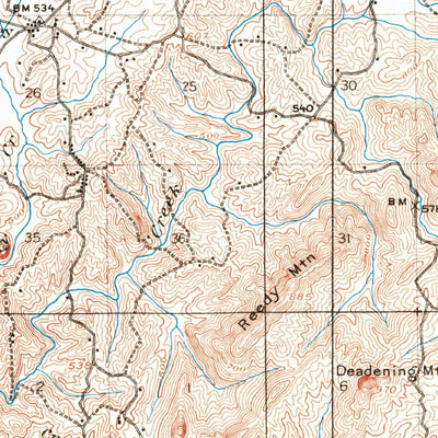 United States Geological Survey Gantts Quarry, AL (1915, 62500-Scale) digital map
