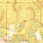 United States Geological Survey Gap Lake, FL (1951, 24000-Scale) digital map