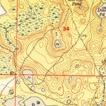 United States Geological Survey Gap Lake, FL (1951, 24000-Scale) digital map
