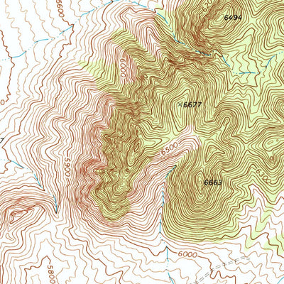 United States Geological Survey Gap Mountain, NV (1969, 24000-Scale) digital map