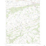 United States Geological Survey Gap, PA (2023, 24000-Scale) digital map