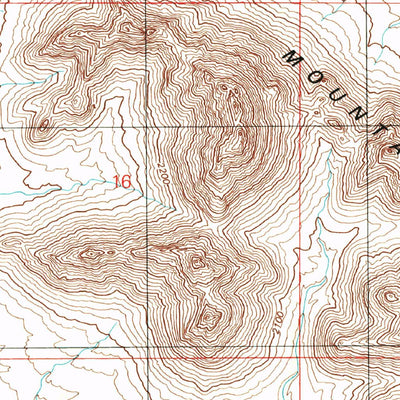 United States Geological Survey Gap Tank, AZ (1996, 24000-Scale) digital map