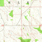 United States Geological Survey Garber, IA (1964, 24000-Scale) digital map