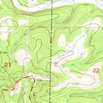United States Geological Survey Garber, MO (1950, 24000-Scale) digital map