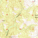 United States Geological Survey Garberville, CA (1949, 62500-Scale) digital map