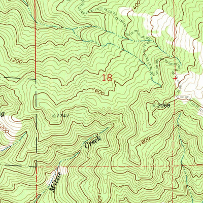 United States Geological Survey Garberville, CA (1970, 24000-Scale) digital map