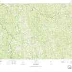 United States Geological Survey Garberville, CA (1979, 100000-Scale) digital map