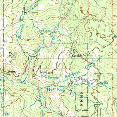 United States Geological Survey Garberville, CA (1979, 100000-Scale) digital map