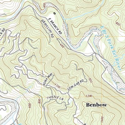 United States Geological Survey Garberville, CA (2022, 24000-Scale) digital map