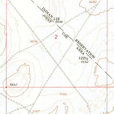 United States Geological Survey Garces Mesas NE, AZ (1967, 24000-Scale) digital map