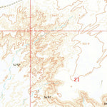 United States Geological Survey Garces Mesas NE, AZ (1967, 24000-Scale) digital map