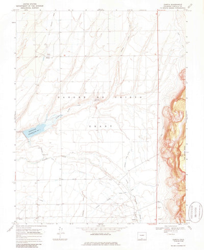 United States Geological Survey Garcia, CO (1967, 24000-Scale) digital map