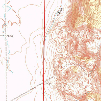 United States Geological Survey Garcia, CO (1967, 24000-Scale) digital map