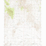 United States Geological Survey Garcia Flat, NV (1985, 24000-Scale) digital map
