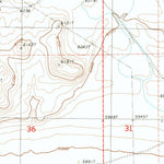 United States Geological Survey Garcia Flat, NV (1985, 24000-Scale) digital map