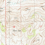 United States Geological Survey Garcia Flat, NV (1985, 24000-Scale) digital map