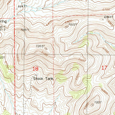 United States Geological Survey Garcia Flat, NV (1985, 24000-Scale) digital map