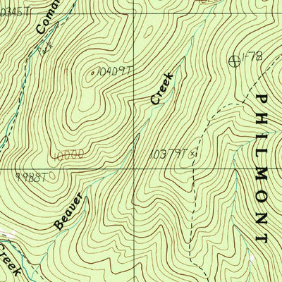 United States Geological Survey Garcia Peak, NM (1994, 24000-Scale) digital map