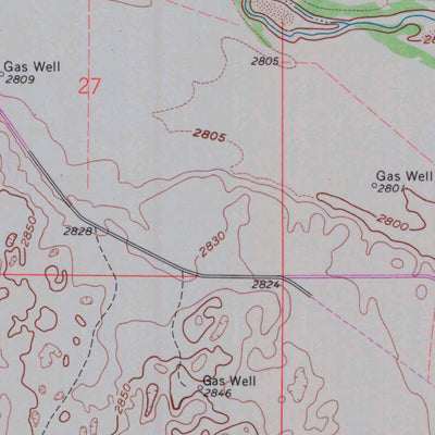 United States Geological Survey Garden City East, KS (1960, 24000-Scale) digital map