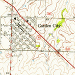 United States Geological Survey Garden City, MO (1954, 24000-Scale) digital map
