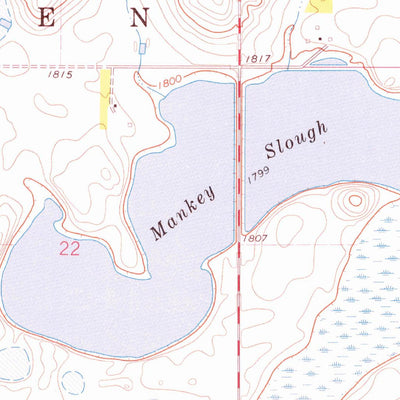 United States Geological Survey Garden City, SD (1973, 24000-Scale) digital map