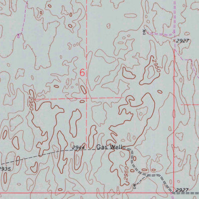 United States Geological Survey Garden City SW, KS (1960, 24000-Scale) digital map