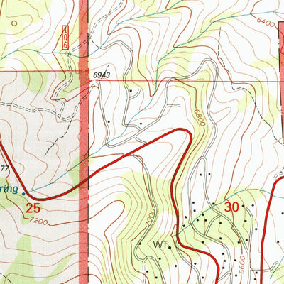 United States Geological Survey Garden City, UT-ID (1998, 24000-Scale) digital map
