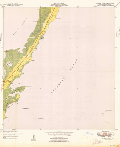 United States Geological Survey Garden Cove, FL (1949, 24000-Scale) digital map