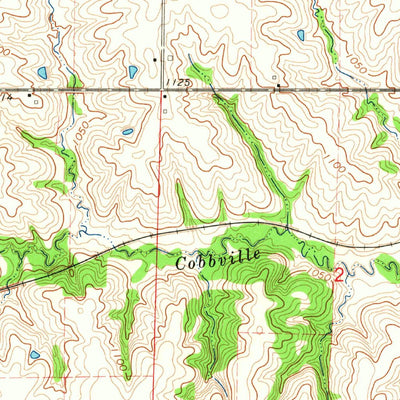 United States Geological Survey Garden Grove SW, IA (1965, 24000-Scale) digital map