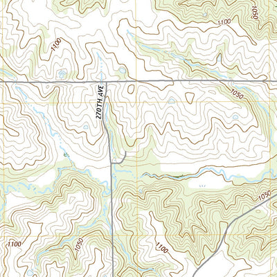 United States Geological Survey Garden Grove SW, IA (2022, 24000-Scale) digital map