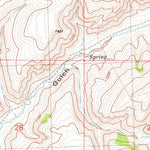 United States Geological Survey Garden Gulch, WY (1982, 24000-Scale) digital map