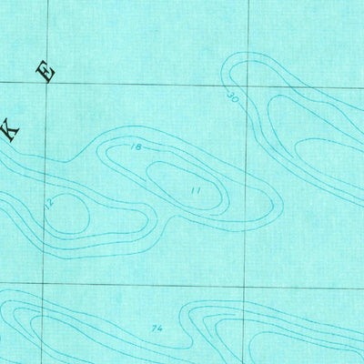 United States Geological Survey Garden Island West, MI (1980, 24000-Scale) digital map