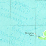 United States Geological Survey Garden Island West, MI (1980, 24000-Scale) digital map
