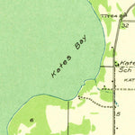 United States Geological Survey Garden, MI (1932, 31680-Scale) digital map