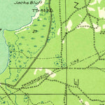 United States Geological Survey Garden, MI (1932, 31680-Scale) digital map