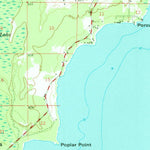 United States Geological Survey Garden, MI (1958, 62500-Scale) digital map