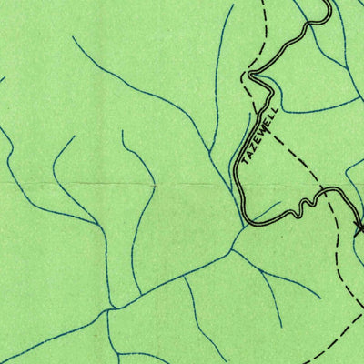 United States Geological Survey Garden Mountain, VA (1935, 24000-Scale) digital map