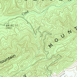 United States Geological Survey Garden Mountain, VA (1958, 24000-Scale) digital map
