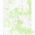 United States Geological Survey Garden Pass, NV (1986, 24000-Scale) digital map