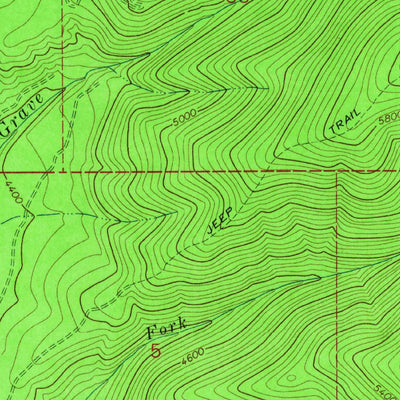 United States Geological Survey Garden Point, MT (1964, 24000-Scale) digital map