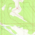 United States Geological Survey Garden Spring Canyon, NM (1982, 24000-Scale) digital map
