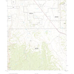 United States Geological Survey Garden Spring Canyon, NM (2020, 24000-Scale) digital map