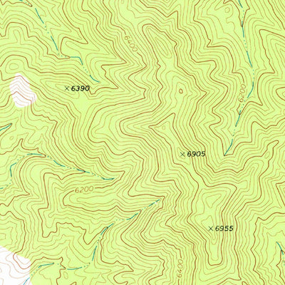 United States Geological Survey Garden Spring, NV (1973, 24000-Scale) digital map