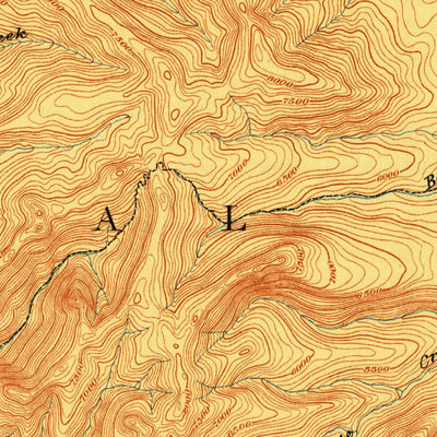 United States Geological Survey Garden Valley, ID (1909, 125000-Scale) digital map